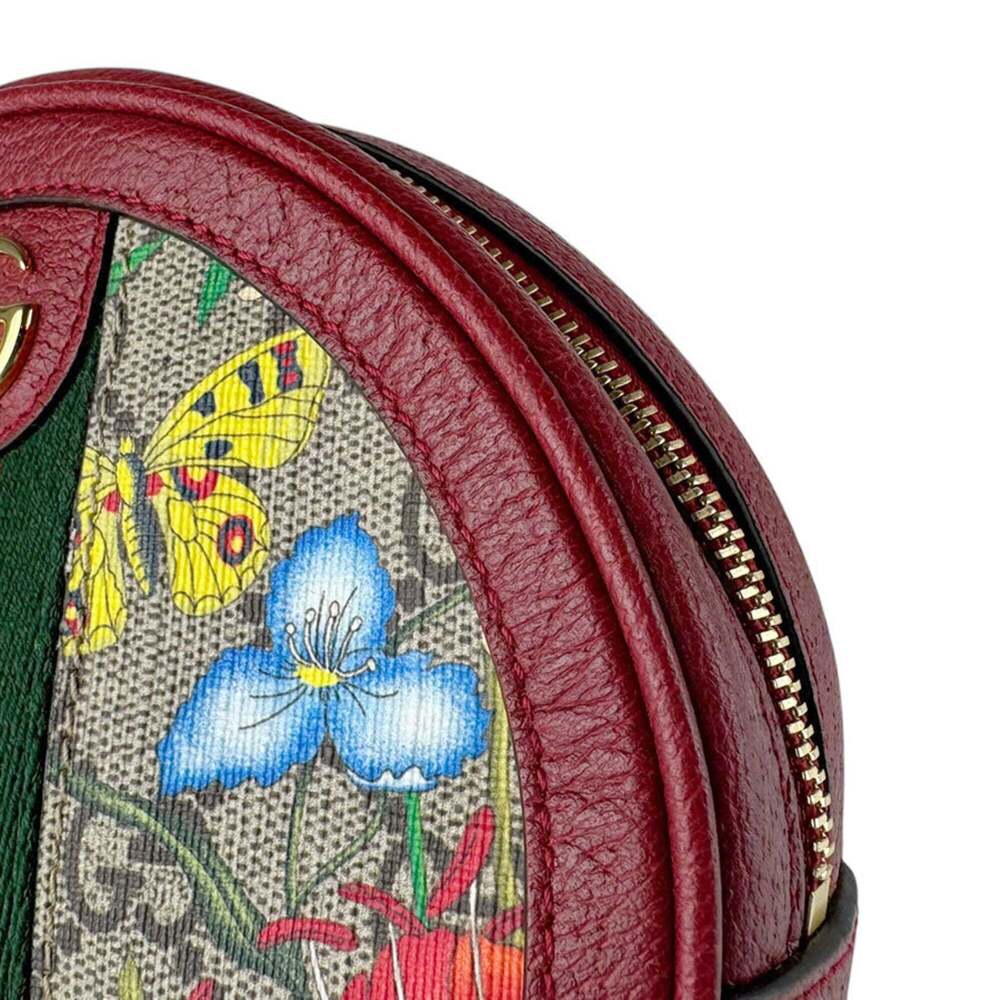 GUCCI Red Canvas Backpack - Picture 7 of 13